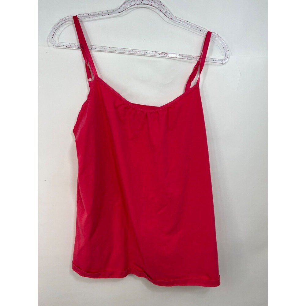 Lane Bryant Tank Top Womens 18/20 Plus Size Pink Shirt Ladies Casual Round Neck